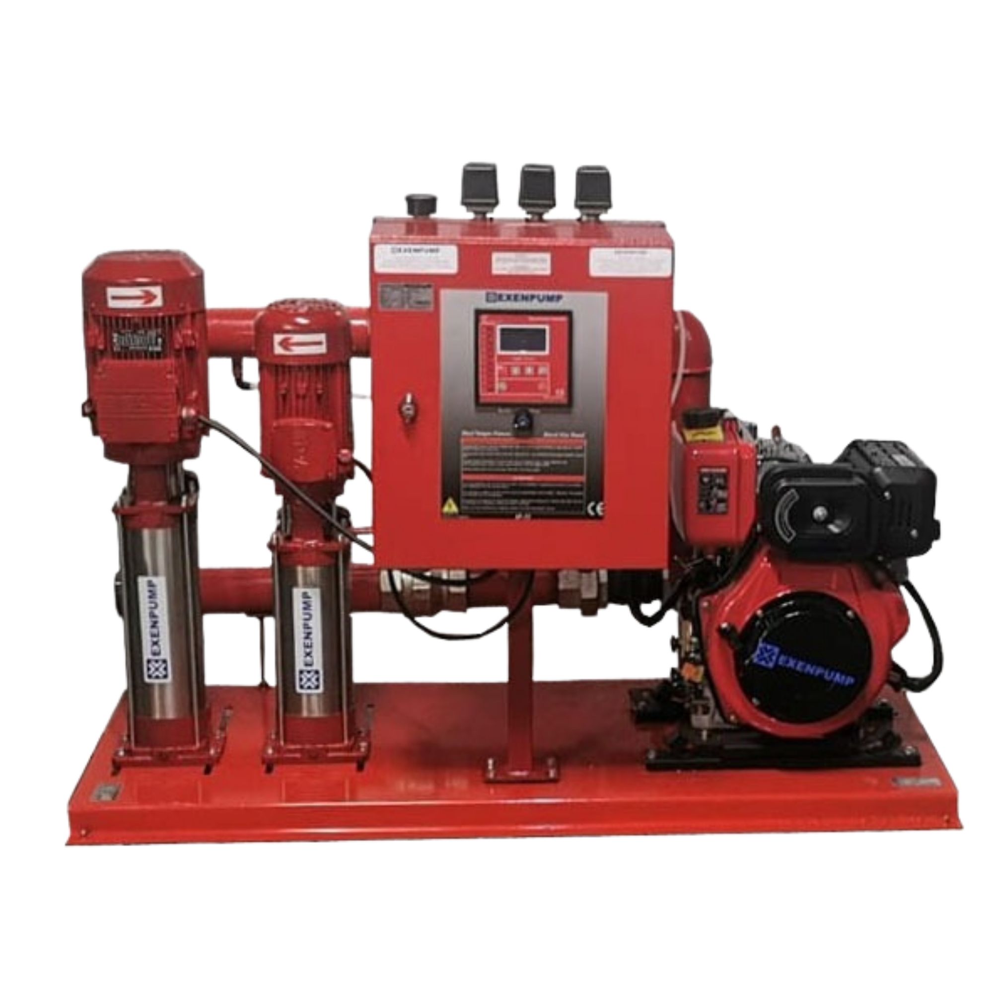 EYH DİK DİZEL MOTORLU OTO. TESTLİ HİDROFORLAR